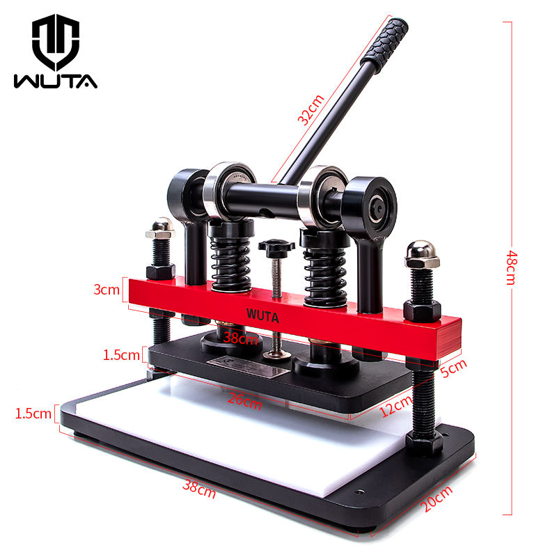 WUTA Manual Leather Die Cuttin - Leatherwork Machine review and price