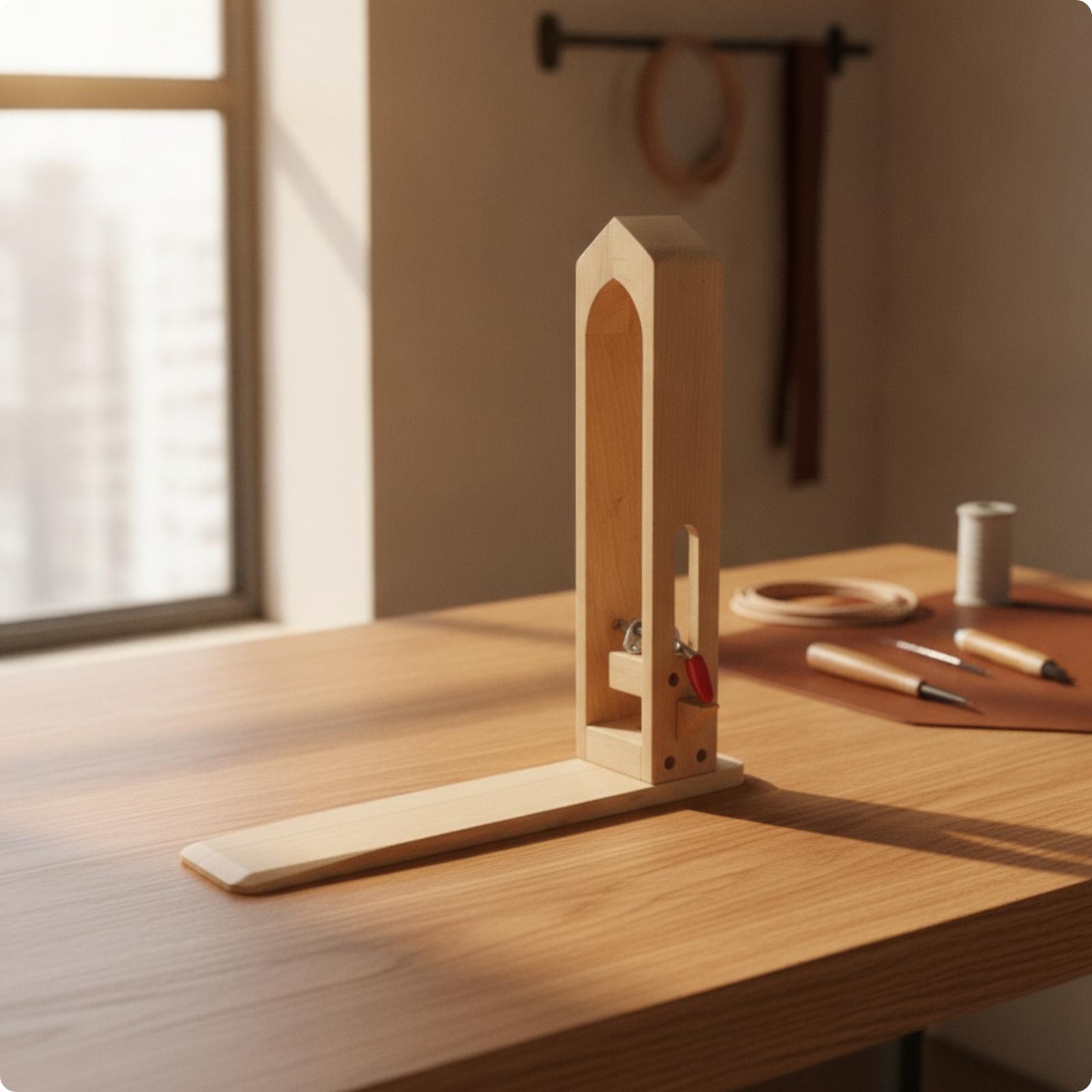 Beechwood Leather Sewing Clamp - Leatherwork Hand Press review and price