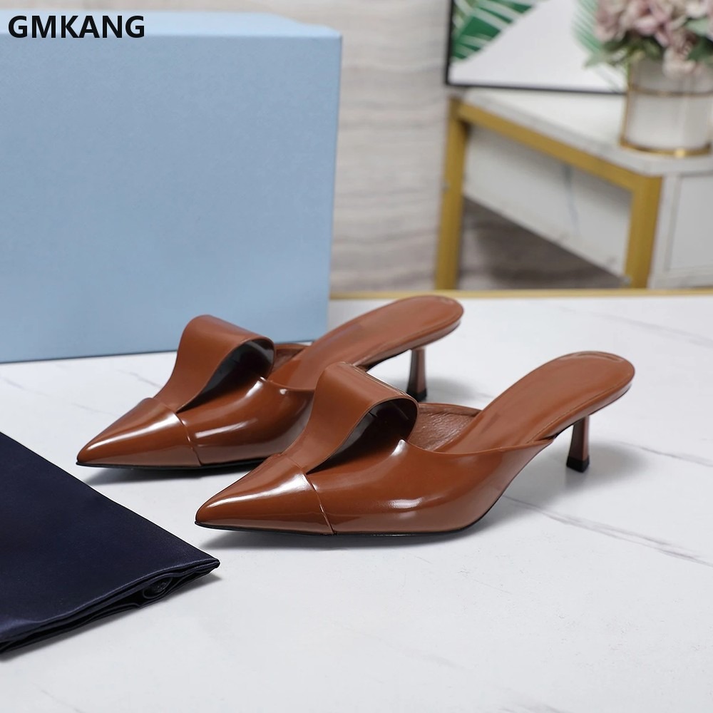 Pointed Toe Mid Heel Mary Jane - Leatherwork Designs review and price