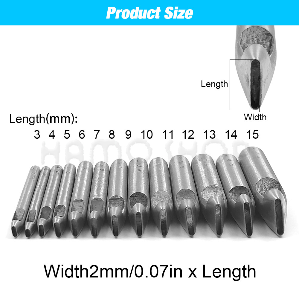 2mm/3mm Width Leather Oval Sha - Rivet Setter Tool review and price